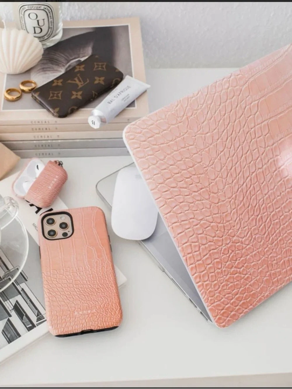 BURGA • Pink Croco - iPhone 16e Case